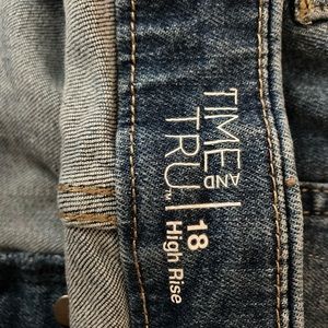Time and Tru Jeans, Size 18 Women.